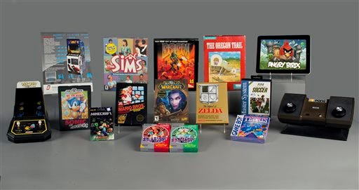 video game hall of fame list
